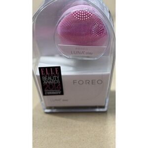 FOREO LUNA Play Mini Facial Cleansing Brush Pink Silicone Waterproof